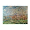 thumbnail image 1 of Trademark Fine Art Claude Monet Spring 1880 Canvas Wall Art - 18x24, 1 of 5
