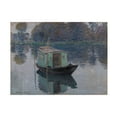 thumbnail image 1 of Trademark Fine Art Claude Monet The Studio Boat Le Bateau Atelier Canvas Wall Art - 35x47, 1 of 5