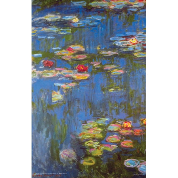 Claude Monet - Water Lilies # 3 Poster 11" x 17"