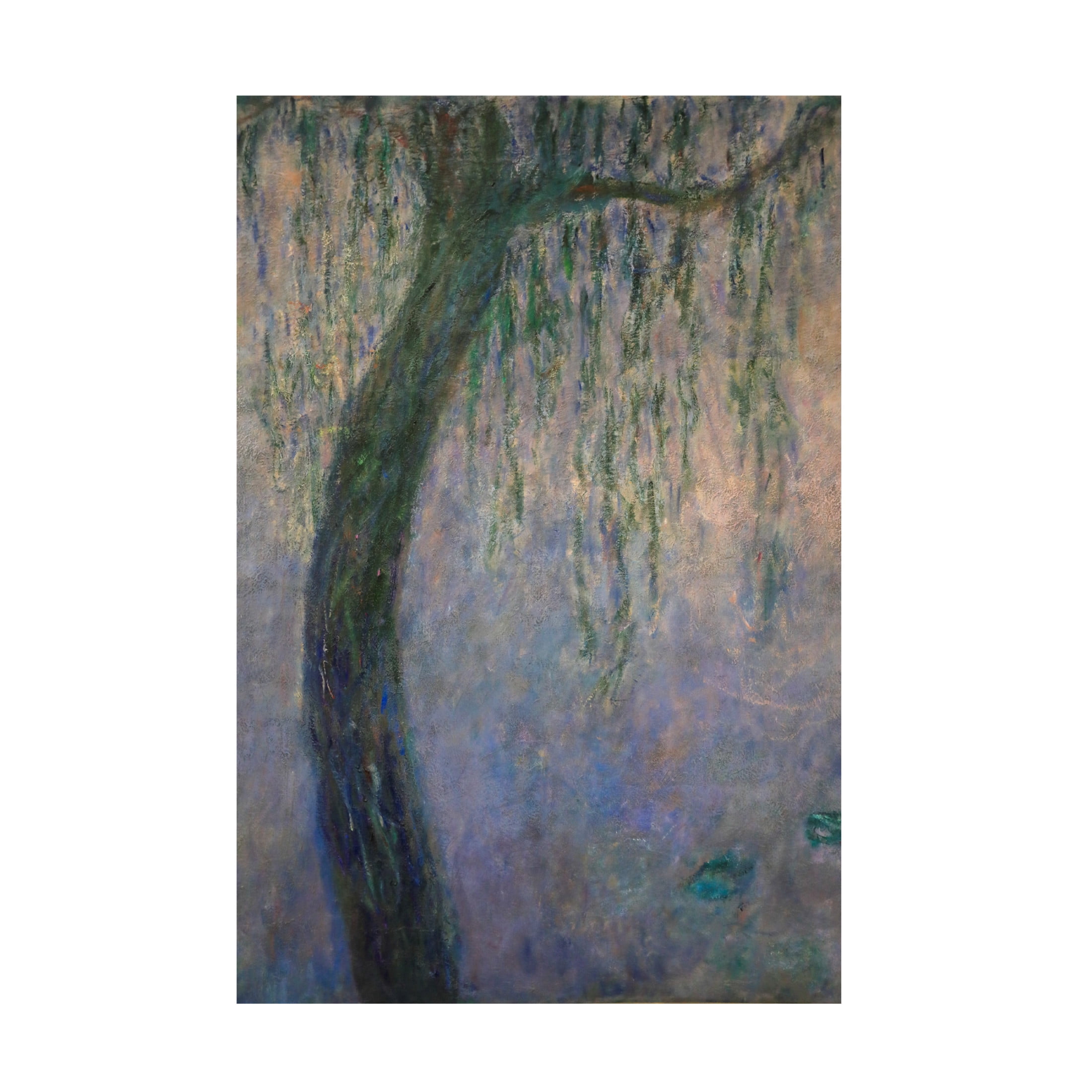 Claude Monet 'Water Lilies II' Canvas Art - 30 x 47 Inches - Walmart.com, image size:2200x2200