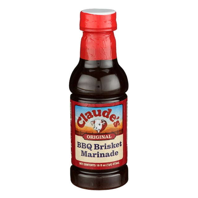 Claude's BBQ Brisket Marinade Sauce, 16 oz