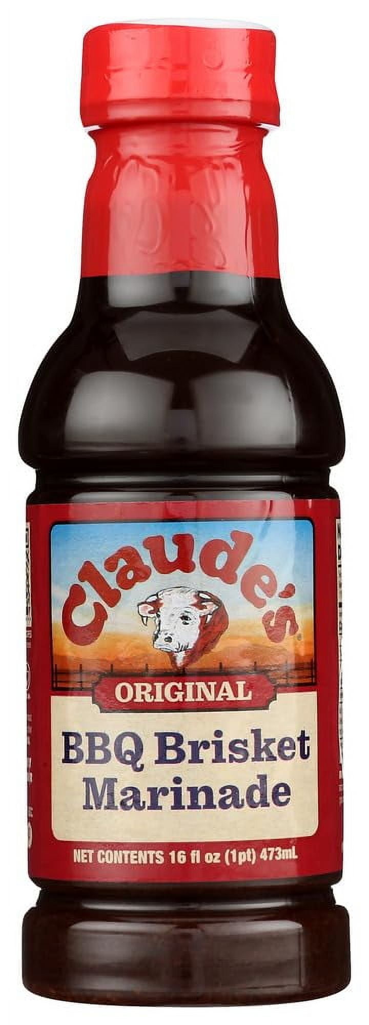 Claude's Fajita Marinade Sauce - 16 Oz 2-Pack | Zesty Hickory Smoke Flavor