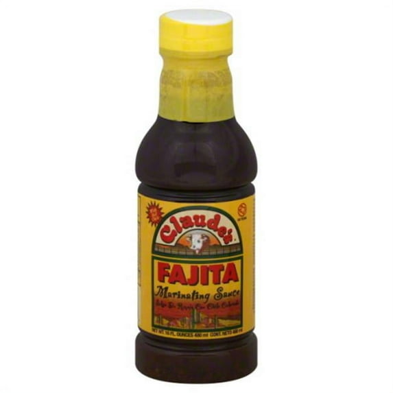 CLAUDES MARINADE FAJITA-16 OZ -Pack of 6