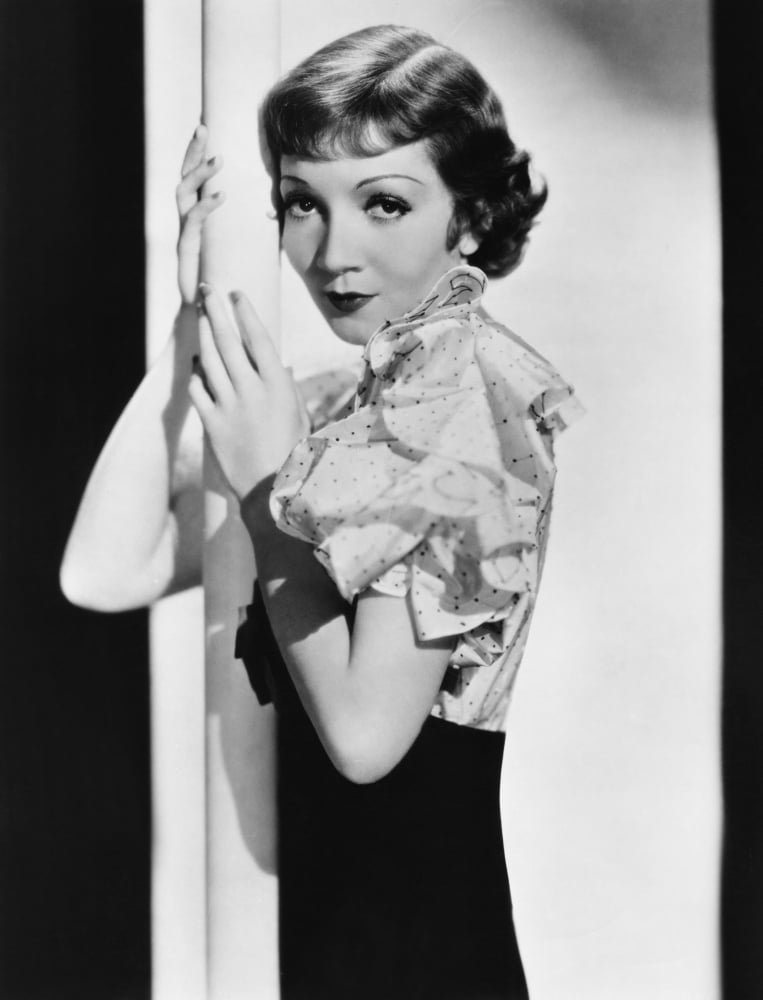 Claudette Colbert Canvas Art - (16 x 20)