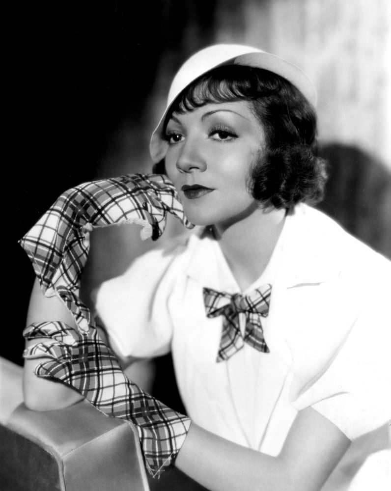 Claudette Colbert Canvas Art - (16 x 20)