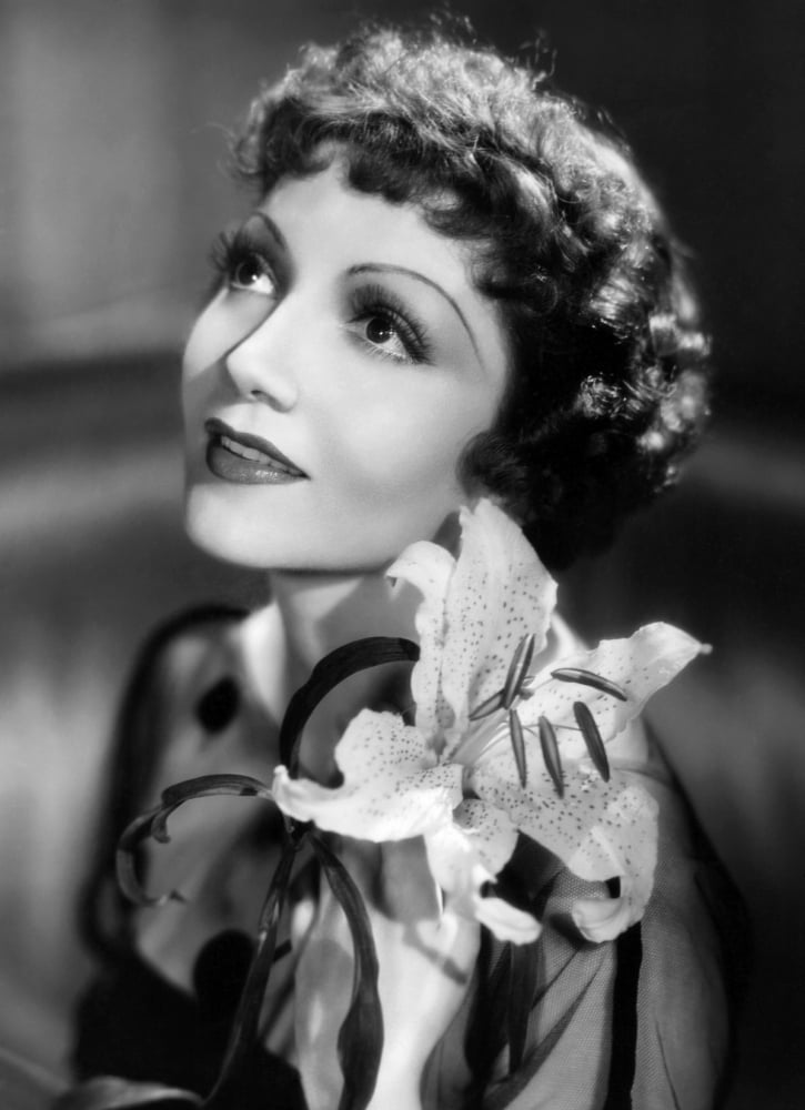 Claudette Colbert Canvas Art - (16 x 20)
