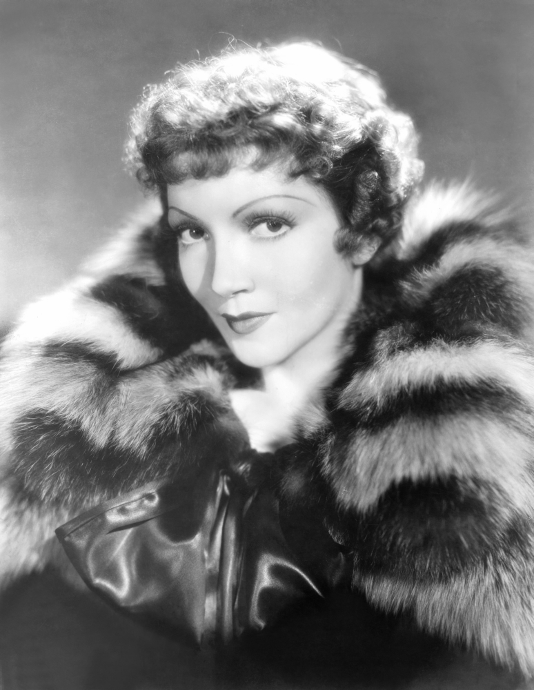 Claudette Colbert Canvas Art - (16 x 20)