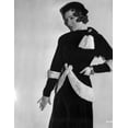 thumbnail image 1 of Claudette Colbert in Black with White Background Photo Print (8 x 10), 1 of 1