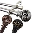 thumbnail image 1 of Claudia 1" Curtain Rod 160-240 inch - Bronze, 1 of 2