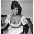 thumbnail image 1 of Claudia Cardinale - Floral Top Photo Print (8 x 10), 1 of 1