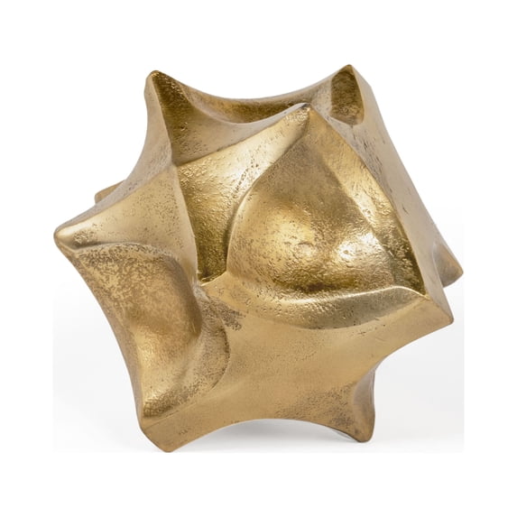 Claudia Gold Decorative Orb Sculpture, Large