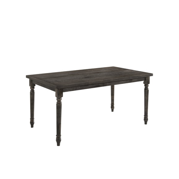 Claudia II Weathered Gray Finish Dining Table