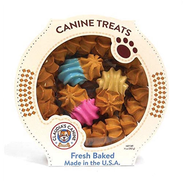 Claudia's Canine Bakery Peanut Butter Goobers Pastels