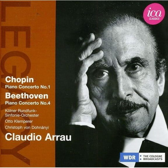 Claudio Arrau - Ica Classics Legacy - Music & Performance - CD