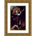 thumbnail image 1 of Claudio Coello 11x14 Gold Ornate Wood Frame and Double Matted Museum Art Print Titled - Saint Michael the Archangel, 1 of 4