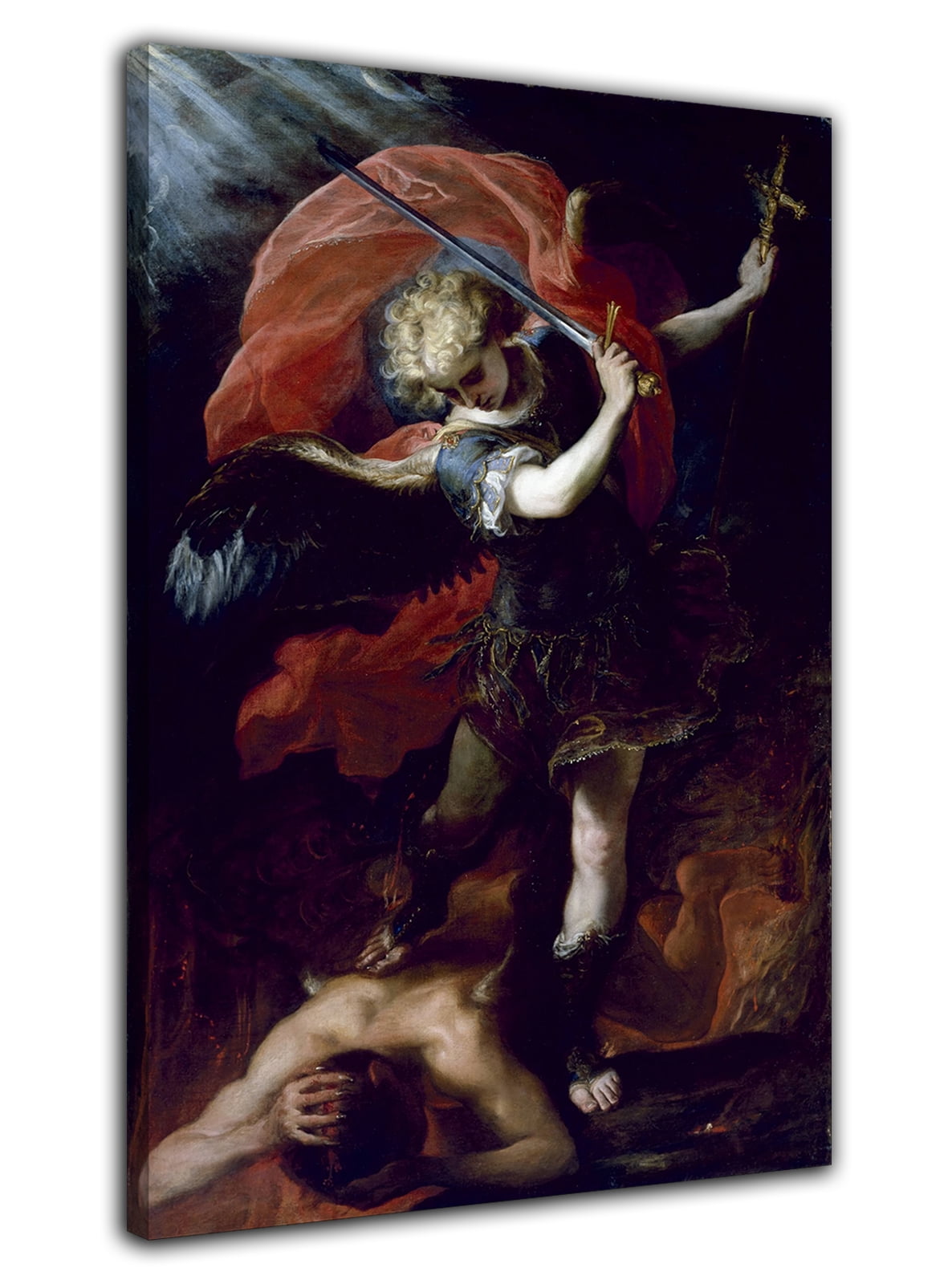 Claudio Coello Saint Michael the Archangel Poster Wall Art Painting ...