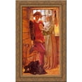 thumbnail image 1 of Claudio and Isabella 17x24 Gold Ornate Wood Framed Canvas Art by Hunt, William Holman, 1 of 2