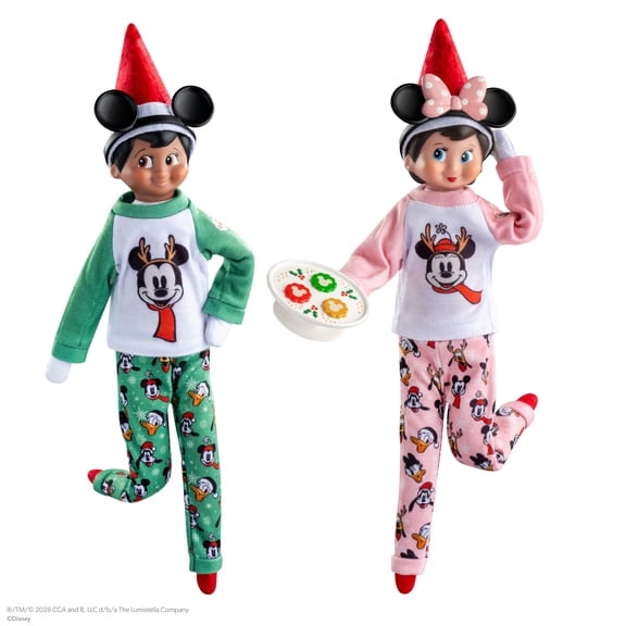 Claus Couture Cookies for Santa Elf PJ Set