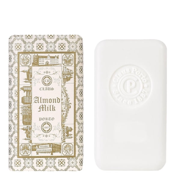 Claus Porto Mini Soap Bar Double - Almond Milk 1.8 oz
