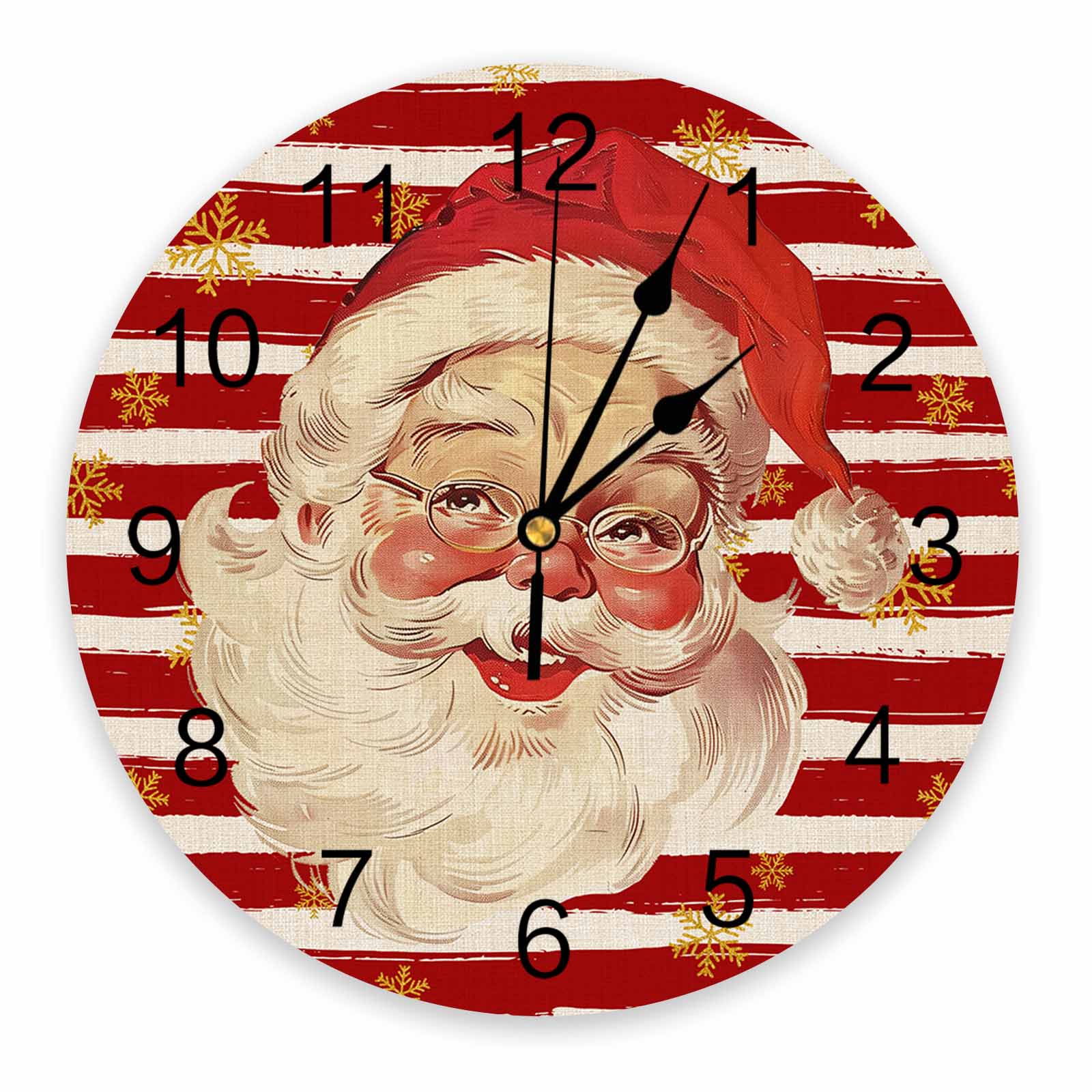 Claus Wall Clock Pink Bedroom Large Modern Kitchen Dinning Round Wall ...