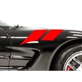 thumbnail image 1 of Clausen's World 4" Fender Double Hash Bar vinyl Racing Stripes Decal - Compatible with Chevrolet Corvette C5, 1 of 6