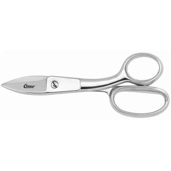 Clauss 11110 7.75" Shear, Straight, One Blade Serrated