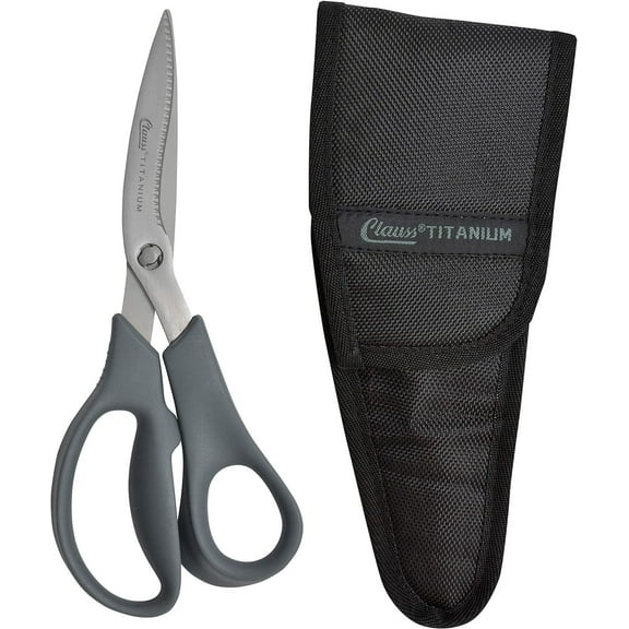 Clauss 8 Bent Titanium Multipurpose Shears with Detachable Handles 18045