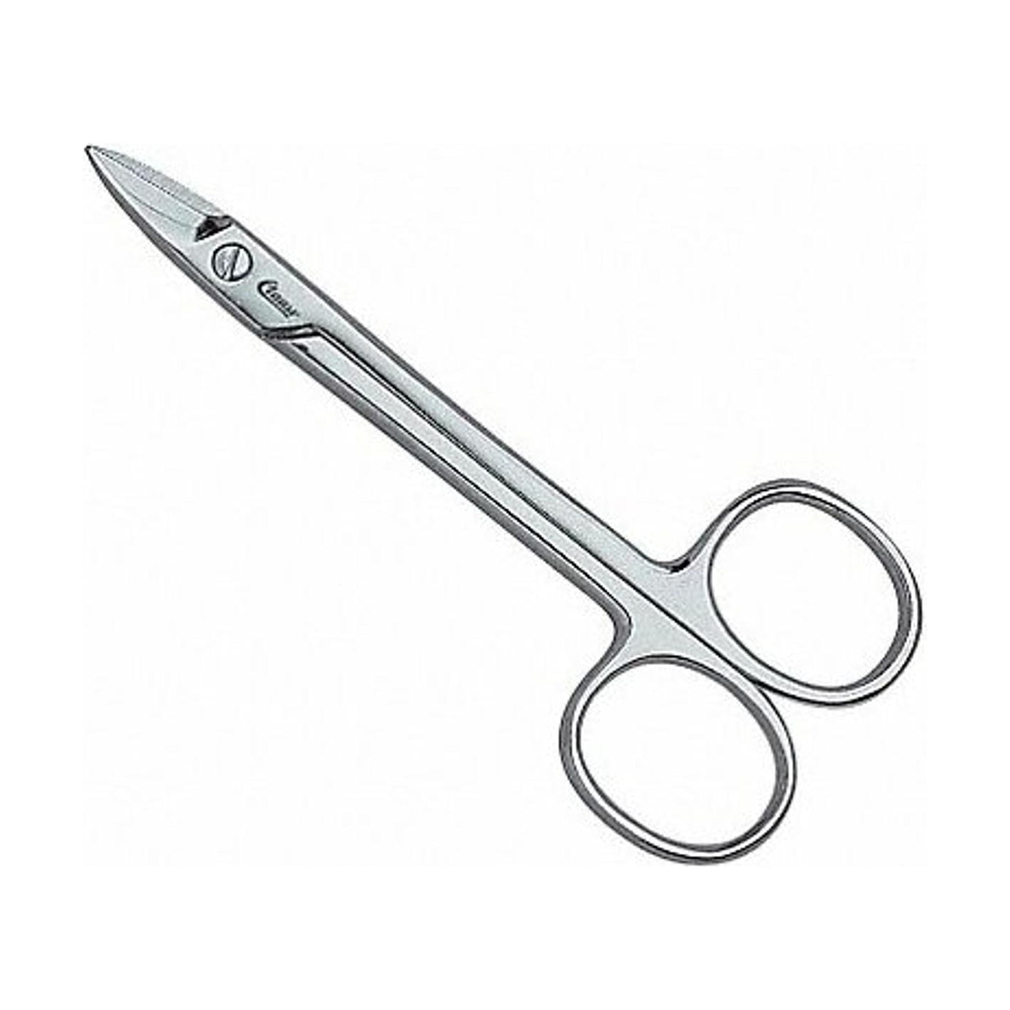 Scissors, Multipurpose, Straight, Right Hand, Forged Steel, Length of Cut: 3/4"
