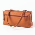 thumbnail image 1 of Clava Rectangular Leather Zip Shopper Handbag, 1 of 2