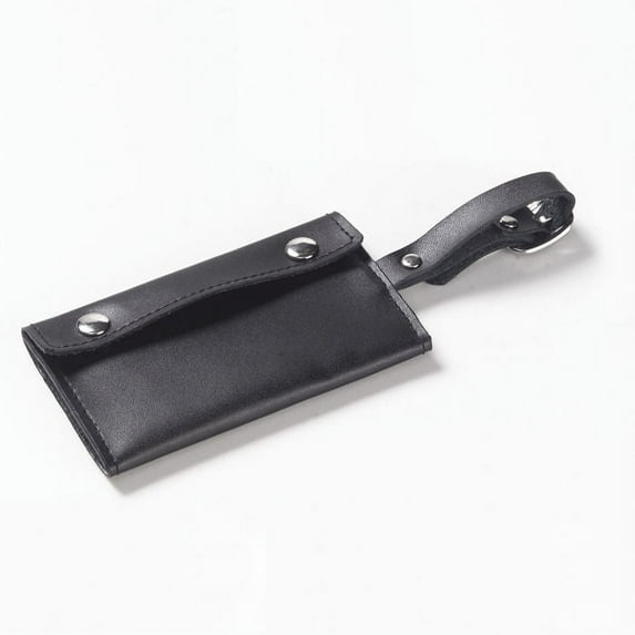 Clava Wrap Snap Leather Luggage Tag