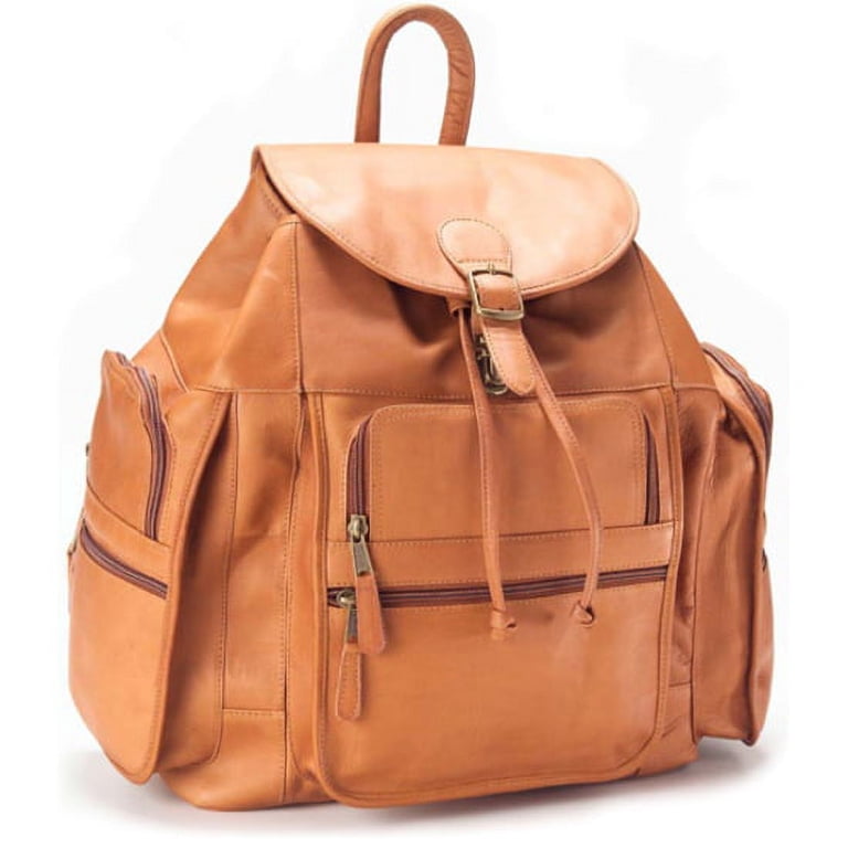 clava xl leather backpack Campus Tan wallets and more XL Leather Backpack