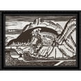 thumbnail image 1 of Clavadel Mountain Seen from Frauenkirch 38x28 Large Black Ornate Wood Framed Canvas Art by Ernst Ludwig Kirchner, 1 of 2