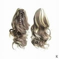 thumbnail image 1 of Claw Clip On Ponytail Thick Clip In Pony Tail Hair Extension As Human Piece, 1 of 9