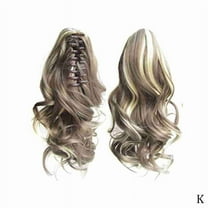 Claw Clip On Ponytail Thick Clip In Pony Tail Hair Extension As Human Piece