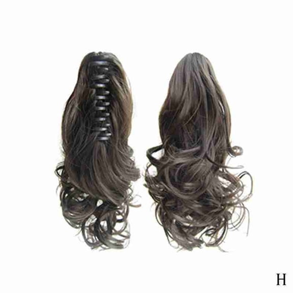 Claw Clip On Ponytail Thick Clip In Pony Tail Hair Extension As Human Piece