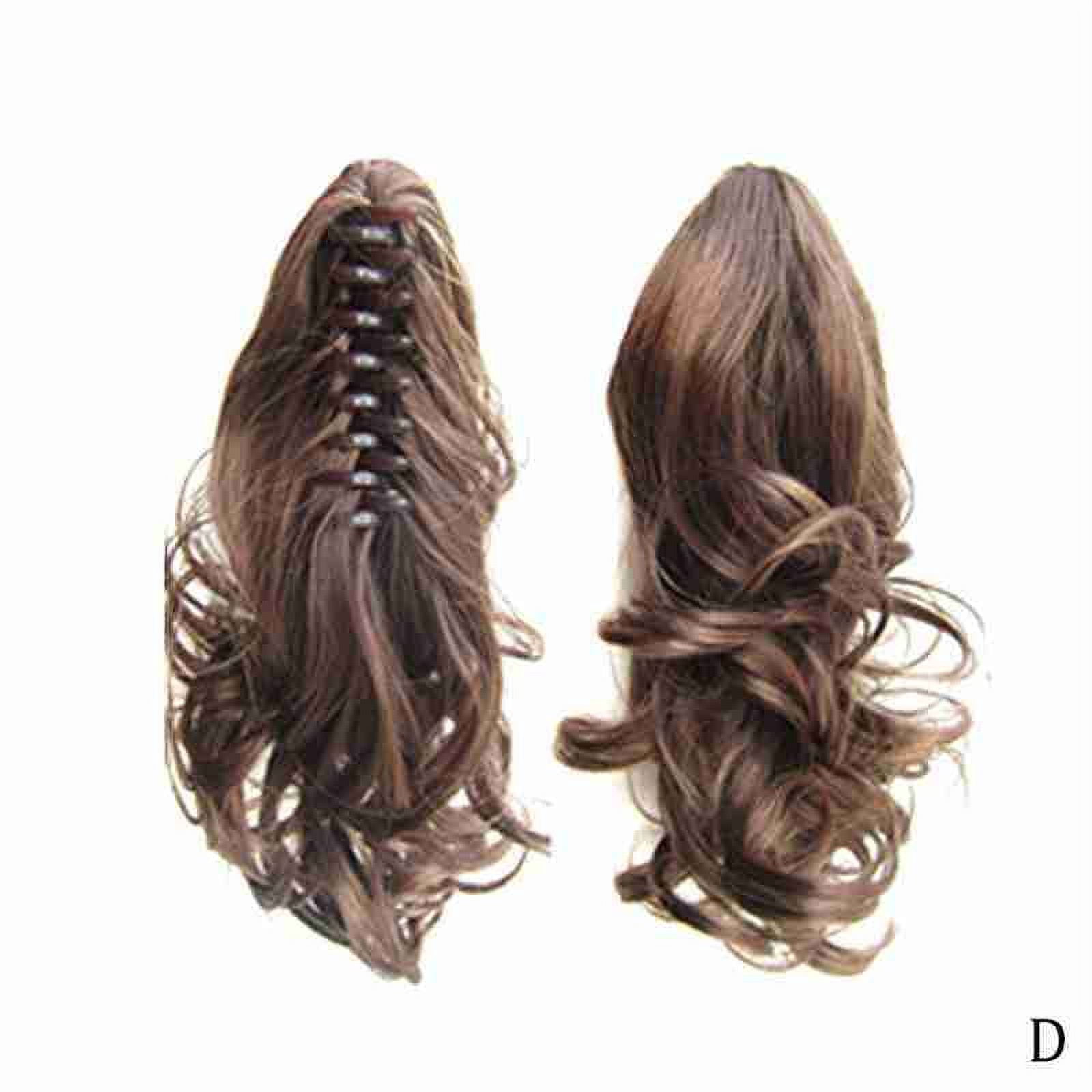 Claw Clip On Ponytail Thick Clip In Pony Tail Hair Extension As Human Piece