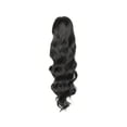thumbnail image 1 of Claw Clip Ponytail Human Hair Extension 10 to 26 Inch Body Wave Human Hair Clip In Pony tails, 1 of 5