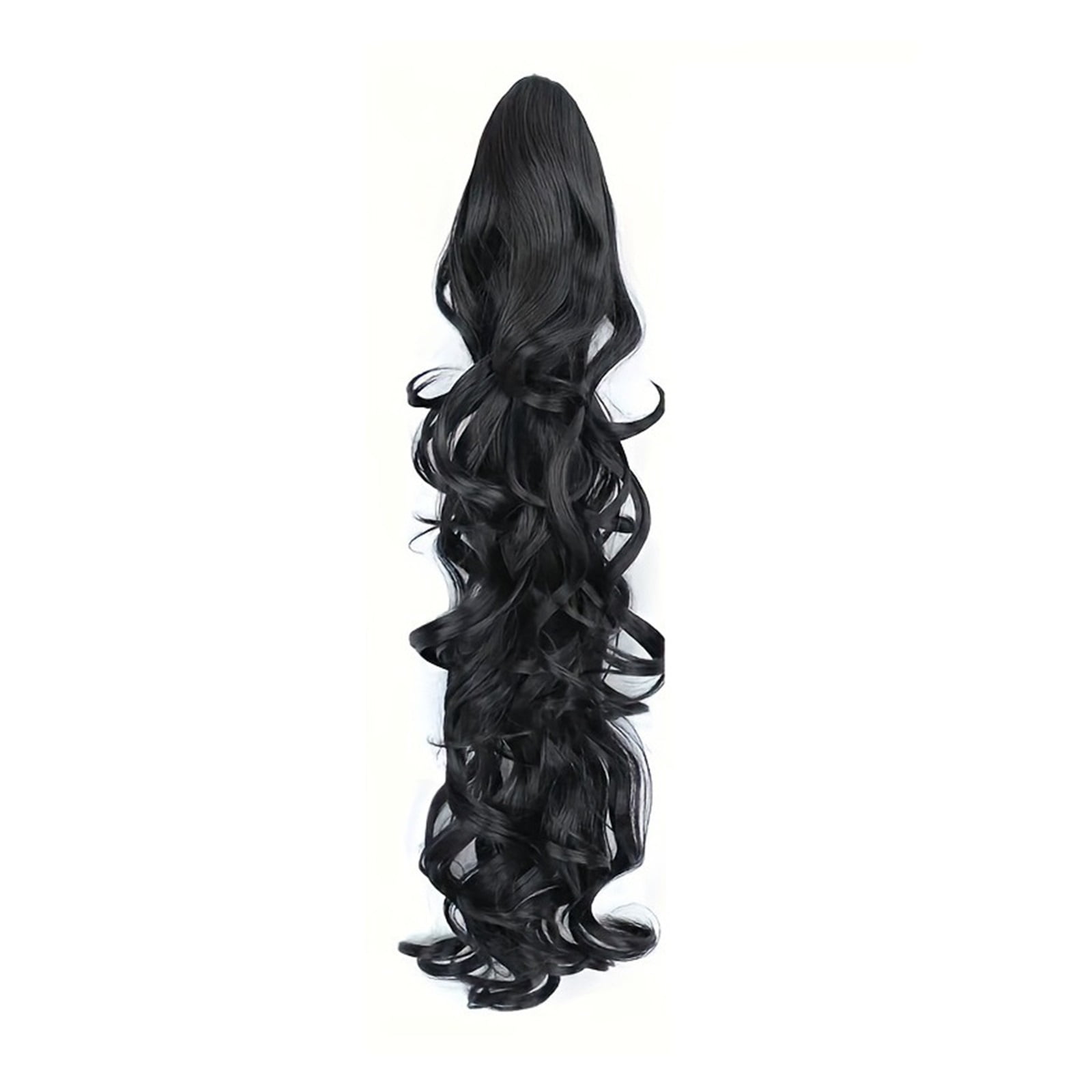 Claw Clip Ponytail Long Curly Wavy Pony Tails Hair Extensions Synthetic Horse Tail Hairpiece