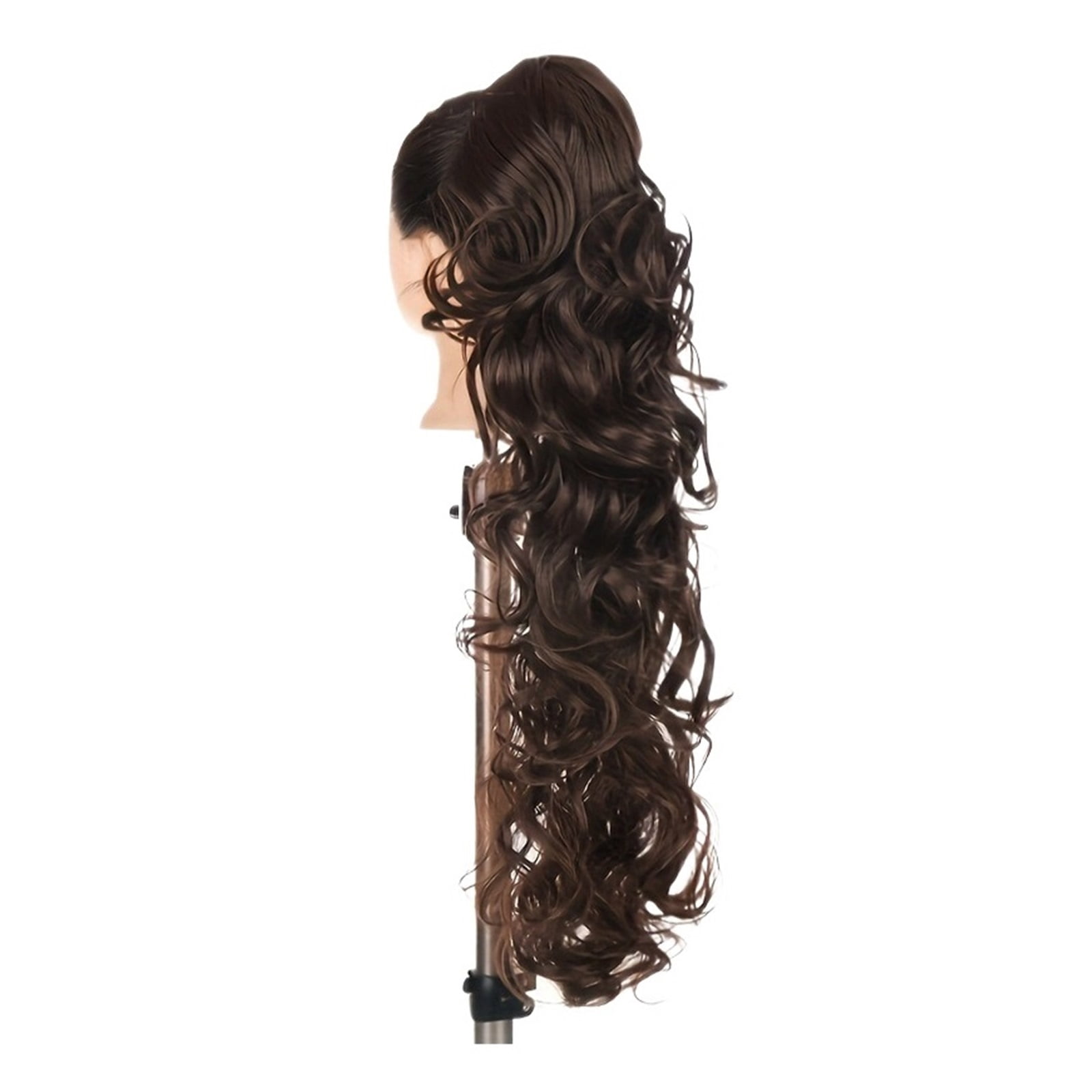 Claw Clip Ponytail Long Curly Wavy Pony Tails Hair Extensions Synthetic Horse Tail Hairpiece