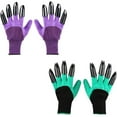 thumbnail image 1 of Claw Gardening Gloves for Planting, Garden Glove Claws for Women, 1 of 14