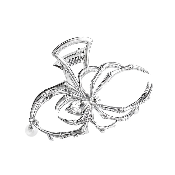 Claw Hair Clip Barrettes Clamp Spiders Hair Adornment Hair Ornaments Fun Hairpin for Girl Casual Wear