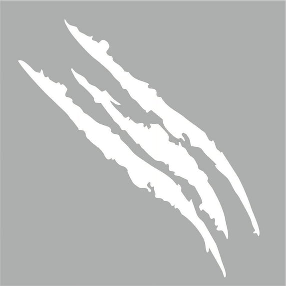 Claw Mark Decals for Cars, Headlight Car Sticker, Stripes Scratch Decal ...