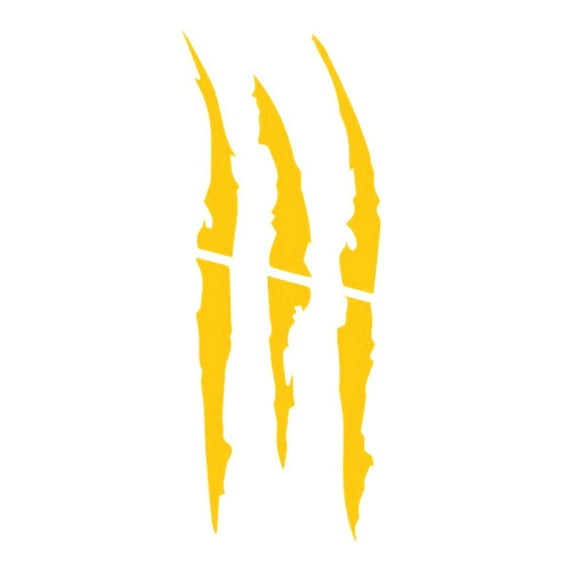 Claw Marks Decal, Car Sticker-Universal, Headlight Car Sticker, Car Stripe Decals Scratch Graphics Decals