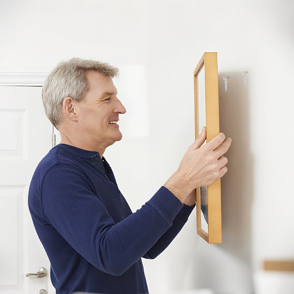 Claw Picture Hanger 20 Pack Heavy Duty Wall Hook 44lb Each No Nail No Tool Drywall Hanging Kit for Picture Frame Mirror