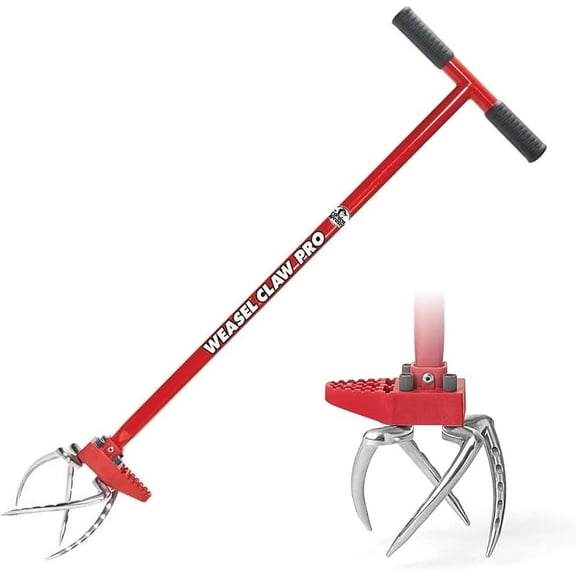 Claw Pro - 3-in-1 Cultivate, Loosen, Aerate, Weed Gardening Hand Tiller, Twist Weeding Tool, Digging Fork, Cultivator, Soil Loosener 91334