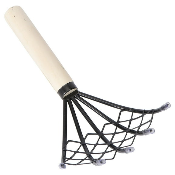 Claw Rake Cultivator and Tiller with Wood Handle