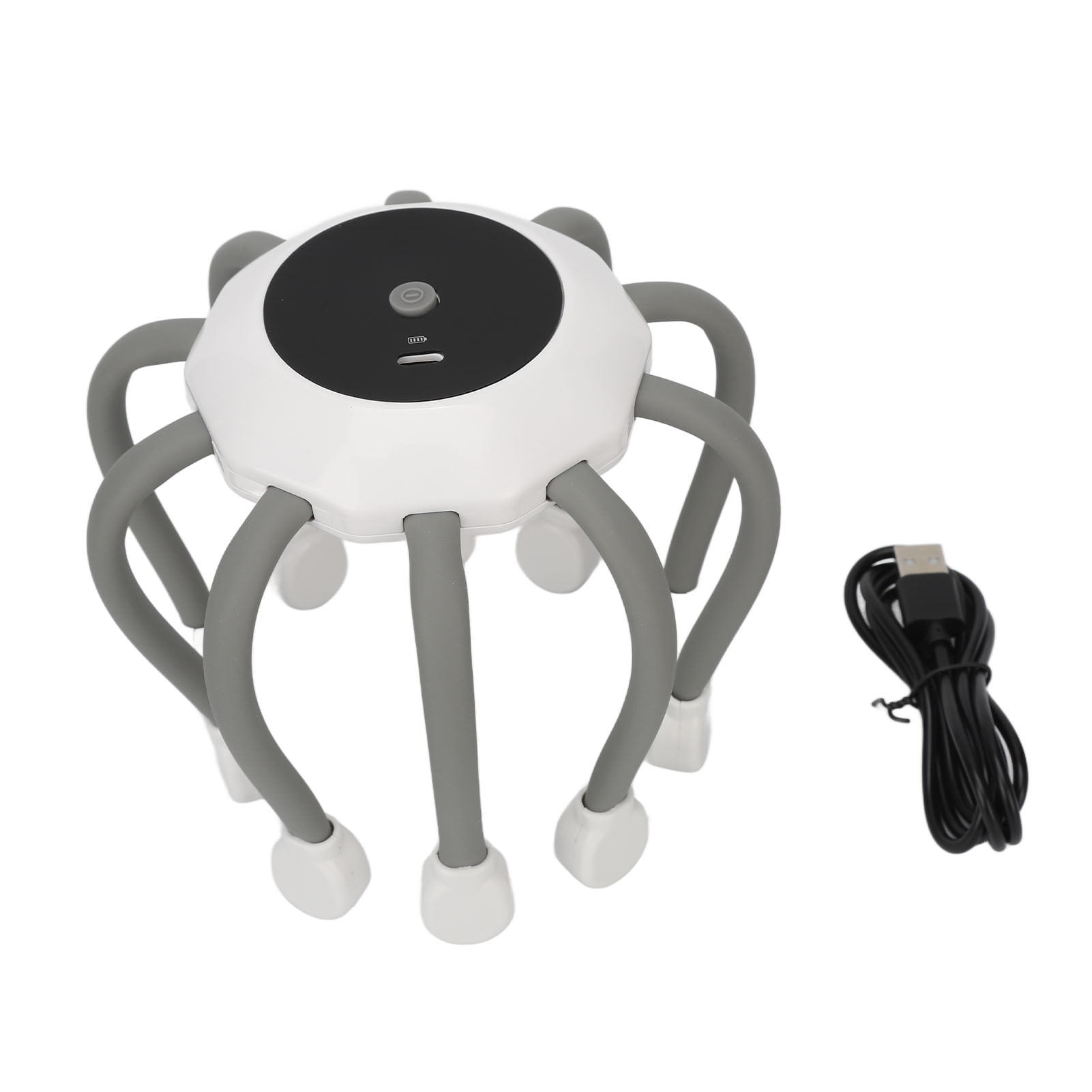 Claw Scalp Massager, Red LED Electric Claw Head Massager 5 Modes