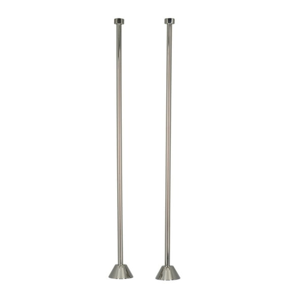 Clawfoot Tub Supply Lines - Straight