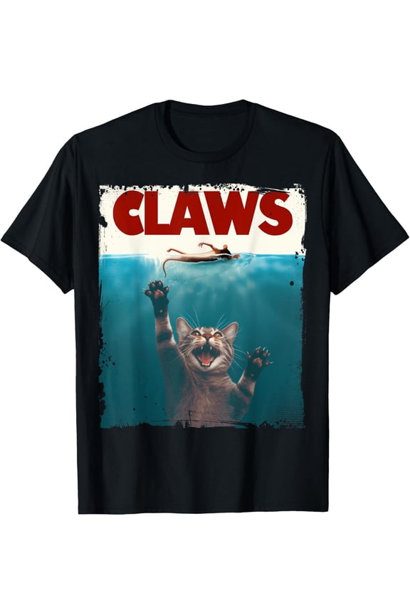 Claws Cat Paws Kitty Kitten Animal Parody Sarcastic Scratch T-shirt