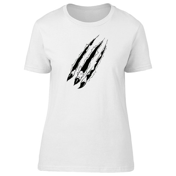 Claws Ripping Paper Tee Men's -Image by Shutterstock